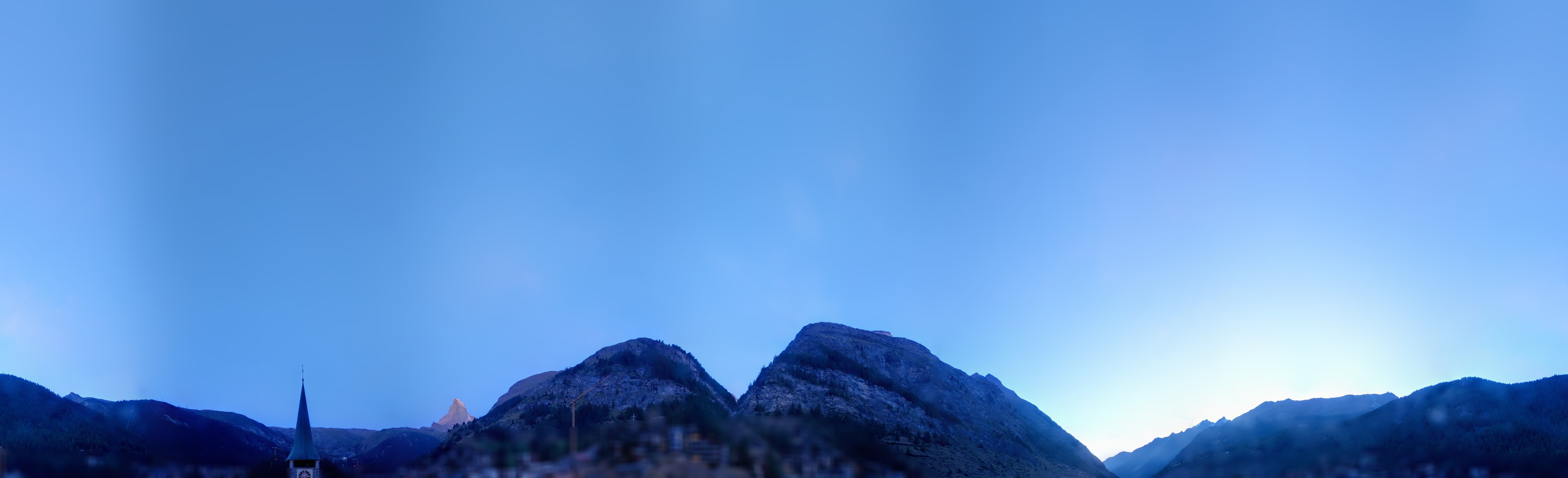 Archiv Foto Webcam Panorama Zermatterhof