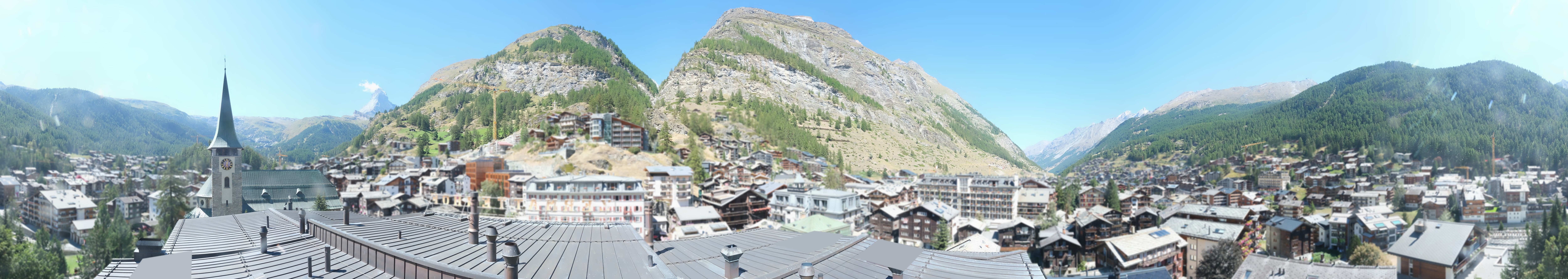 Archiv Foto Webcam Panorama Zermatterhof