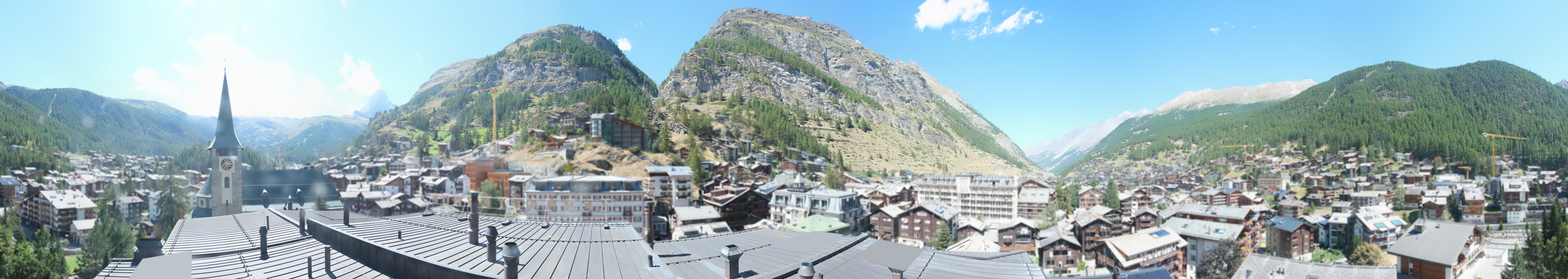 Archiv Foto Webcam Panorama Zermatterhof