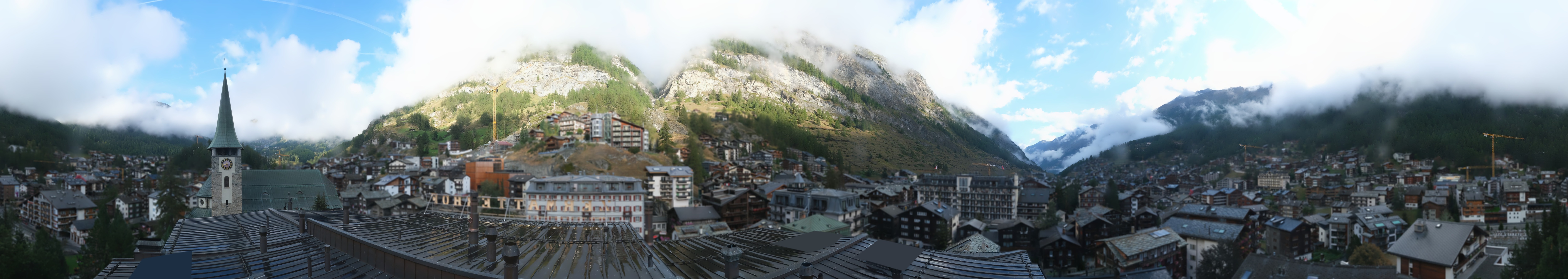 Archiv Foto Webcam Panorama Zermatterhof