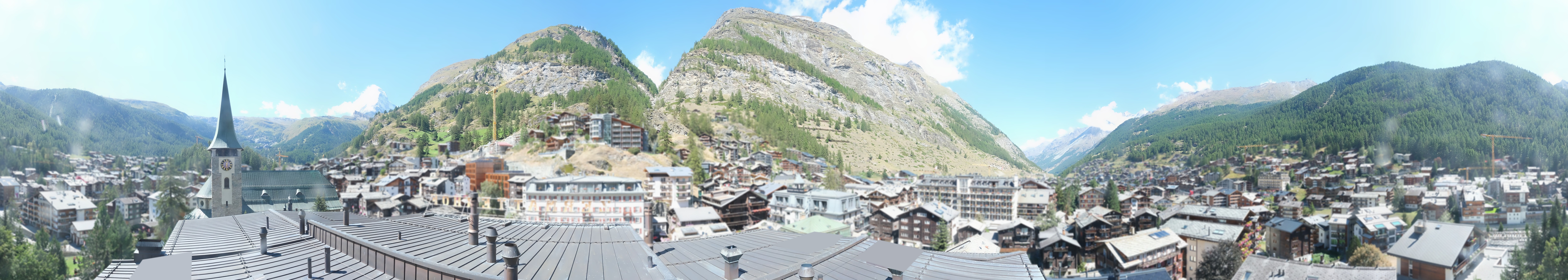Archiv Foto Webcam Panorama Zermatterhof