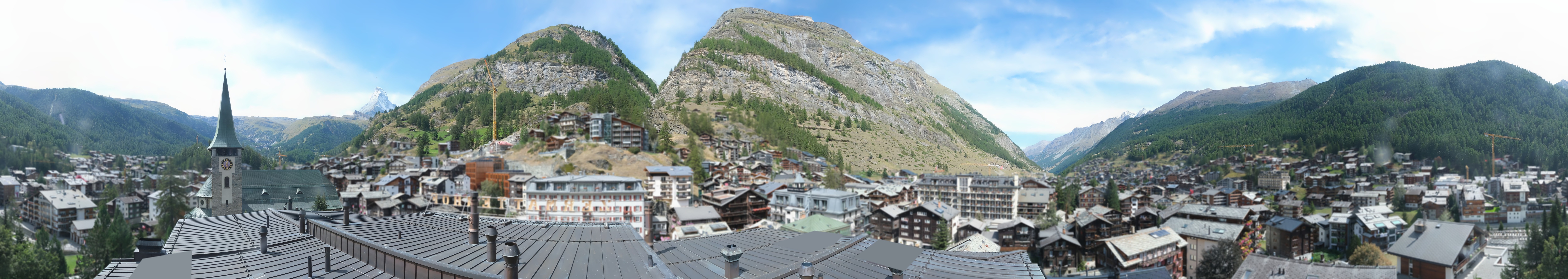 Archiv Foto Webcam Panorama Zermatterhof