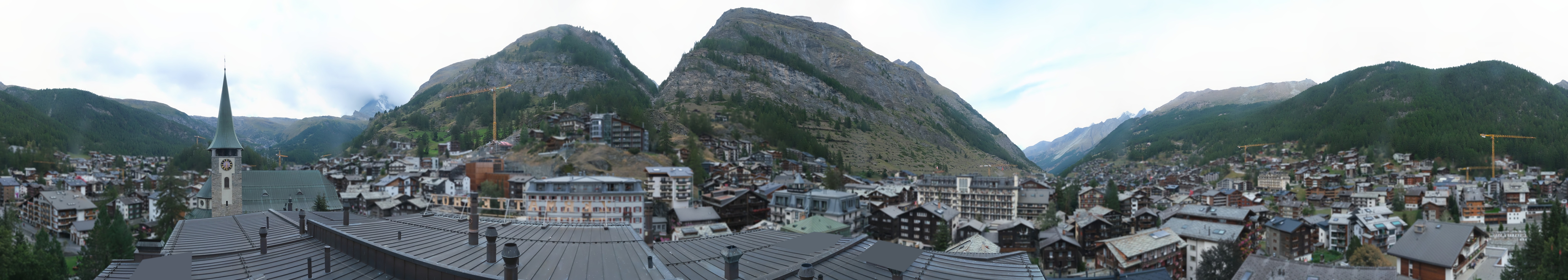 Archiv Foto Webcam Panorama Zermatterhof
