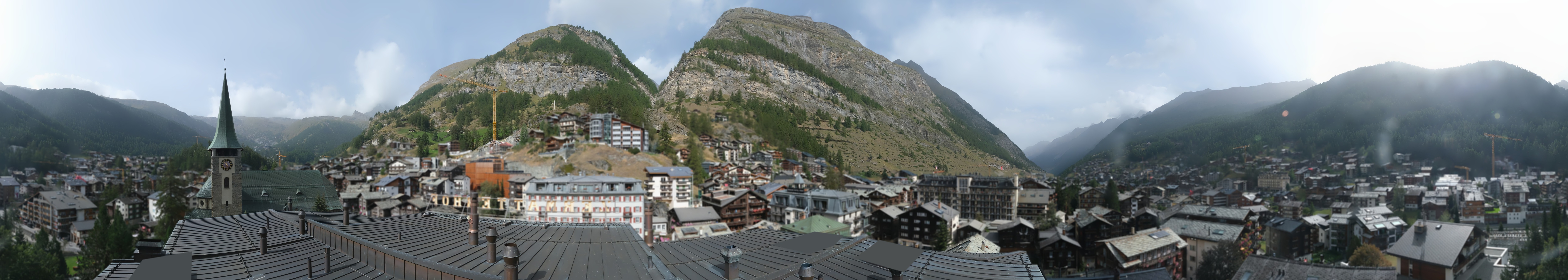 Archiv Foto Webcam Panorama Zermatterhof
