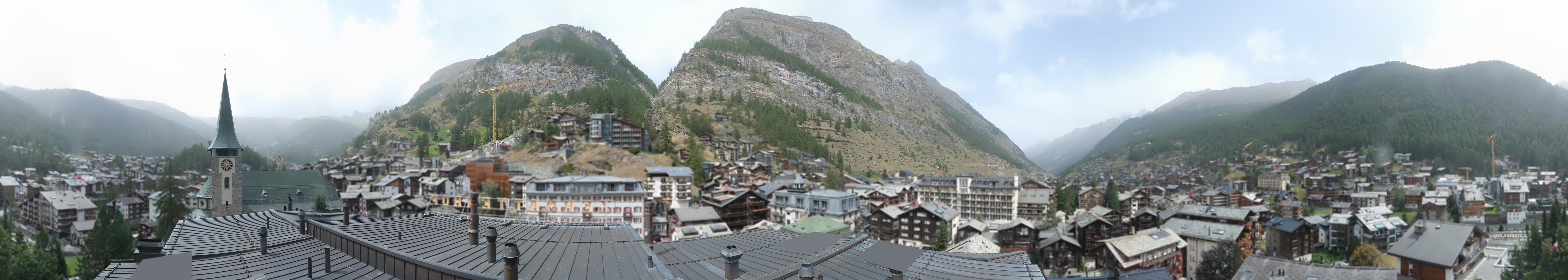 Archiv Foto Webcam Panorama Zermatterhof