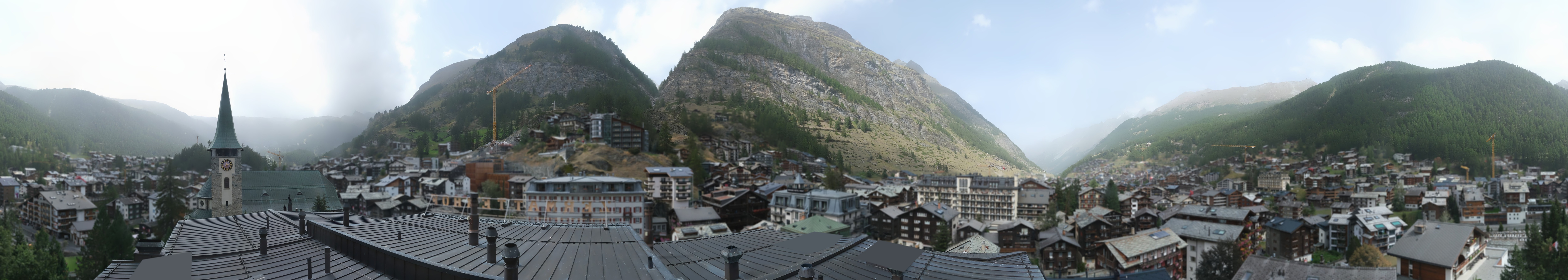 Archiv Foto Webcam Panorama Zermatterhof