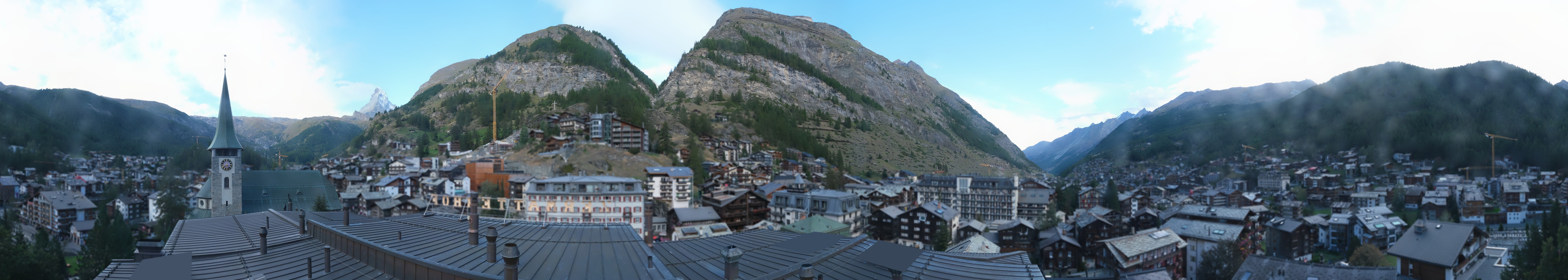 Archiv Foto Webcam Panorama Zermatterhof