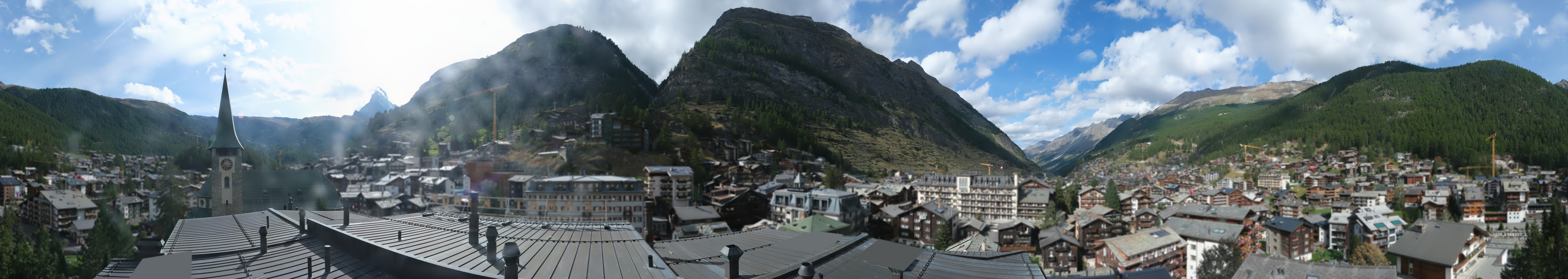 Archiv Foto Webcam Panorama Zermatterhof