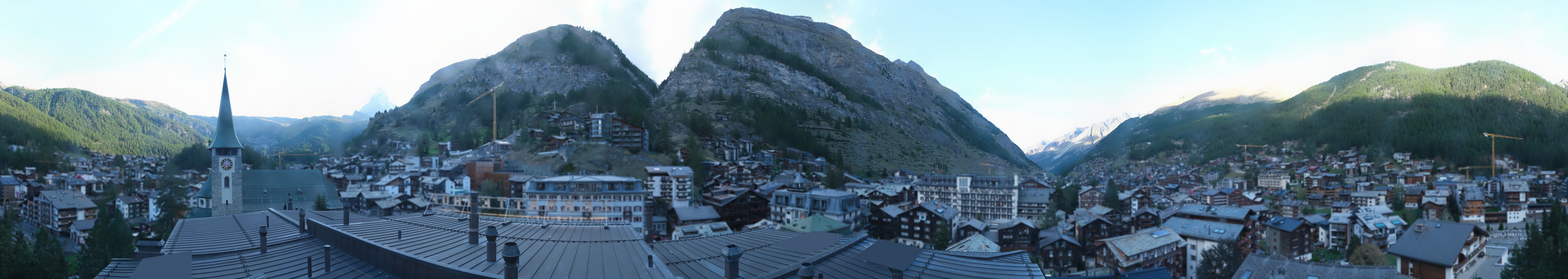 Archiv Foto Webcam Panorama Zermatterhof