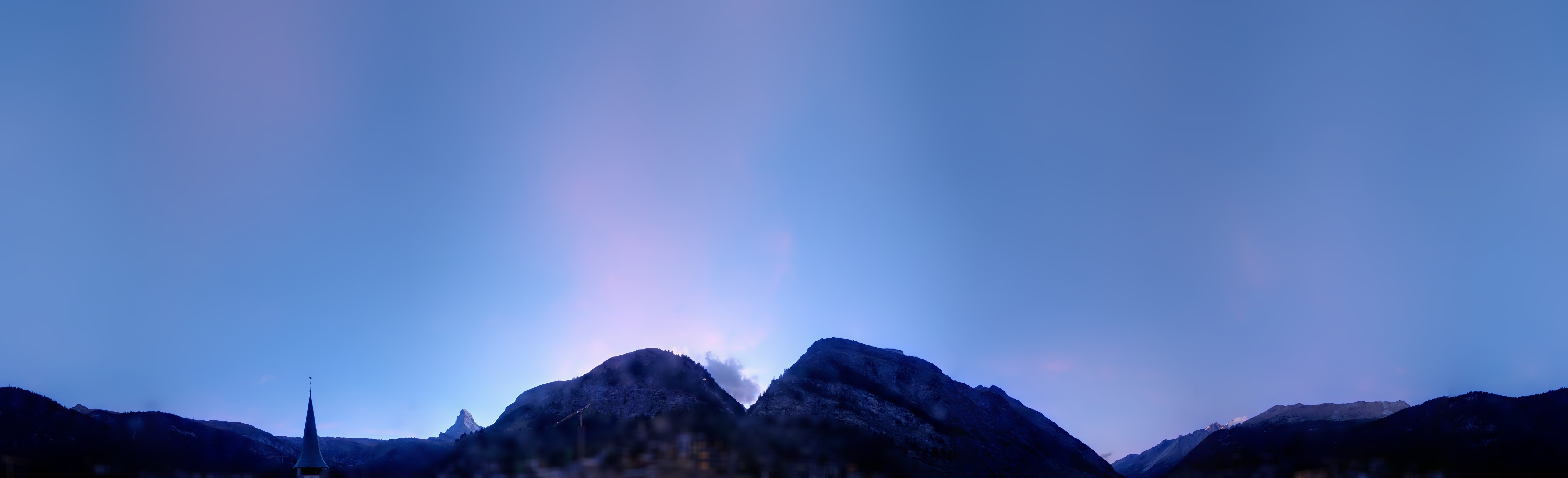 Archiv Foto Webcam Panorama Zermatterhof