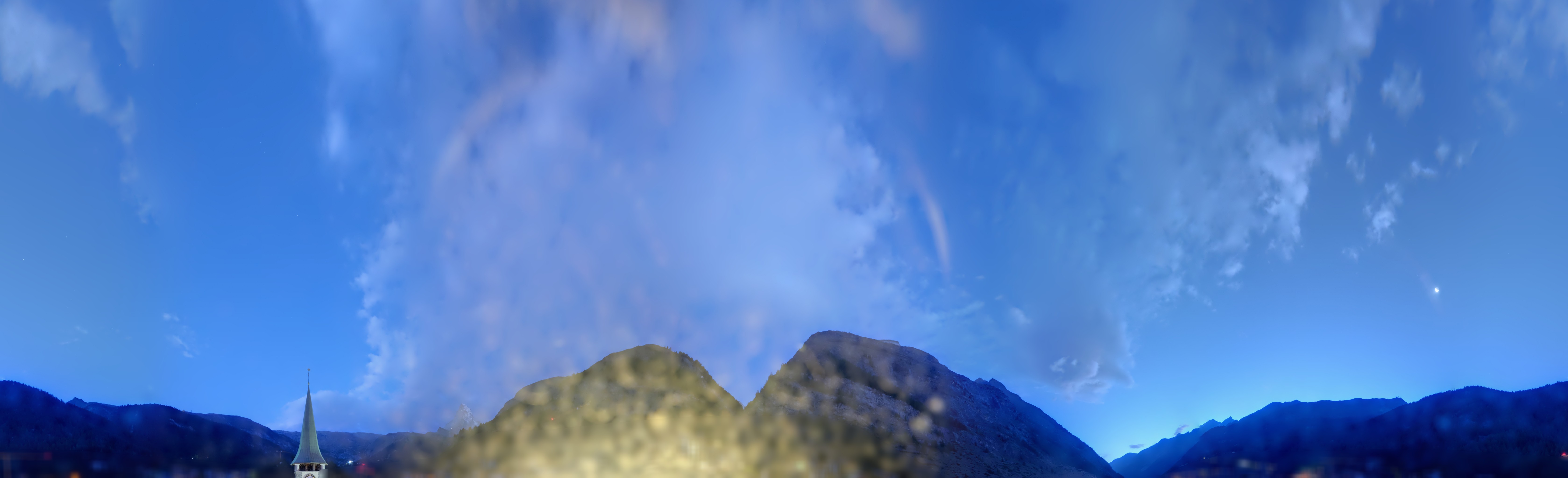 Archiv Foto Webcam Panorama Zermatterhof