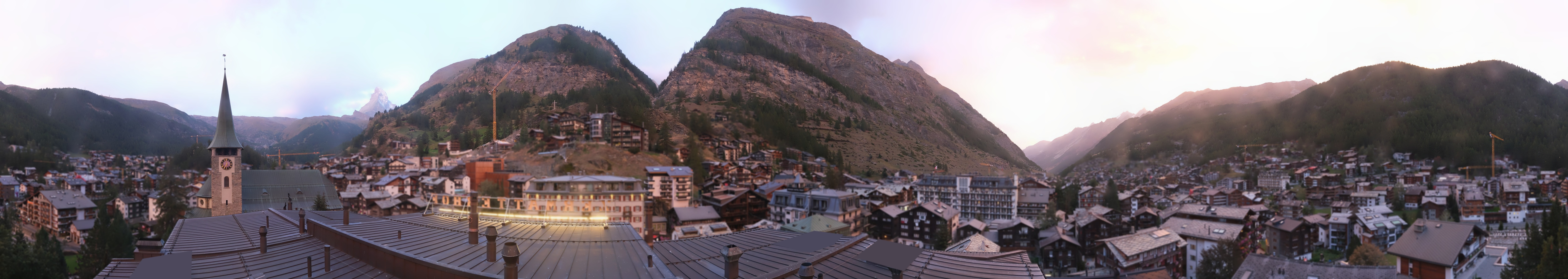 Archiv Foto Webcam Panorama Zermatterhof