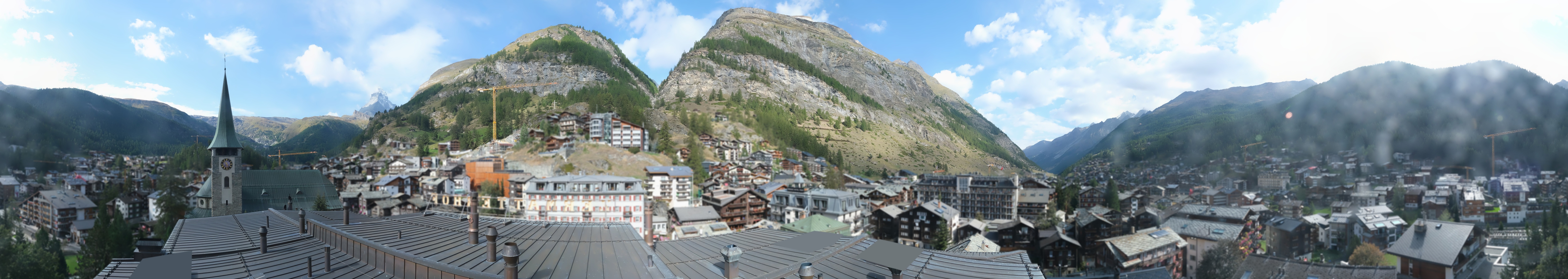 Archiv Foto Webcam Panorama Zermatterhof