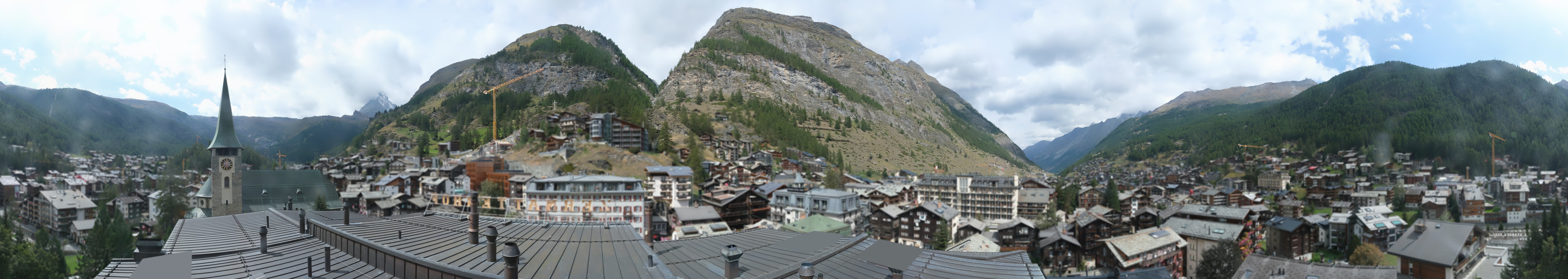 Archiv Foto Webcam Panorama Zermatterhof
