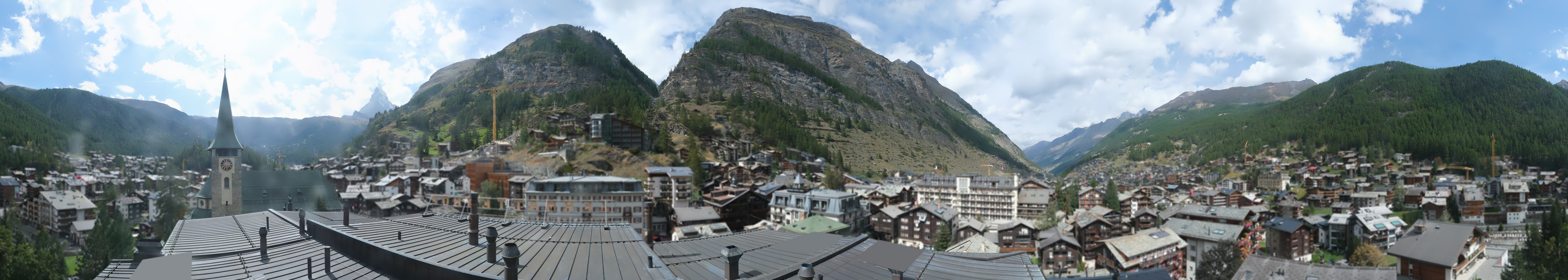 Archiv Foto Webcam Panorama Zermatterhof