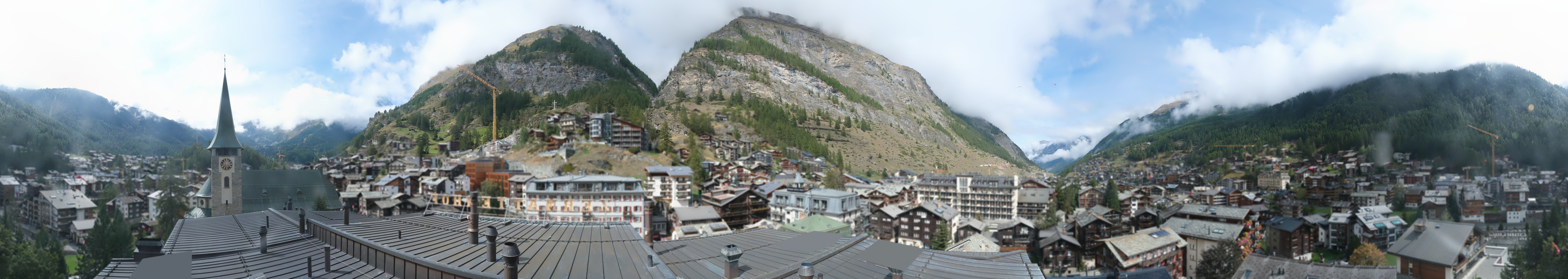 Archiv Foto Webcam Panorama Zermatterhof