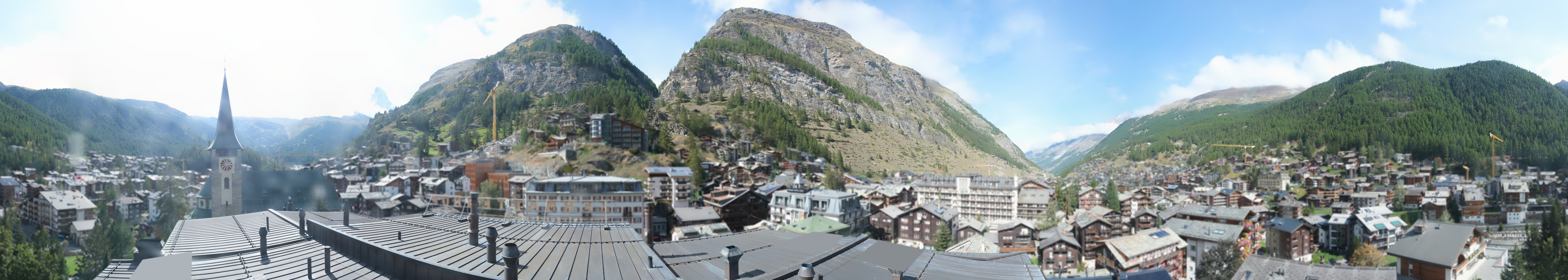 Archiv Foto Webcam Panorama Zermatterhof