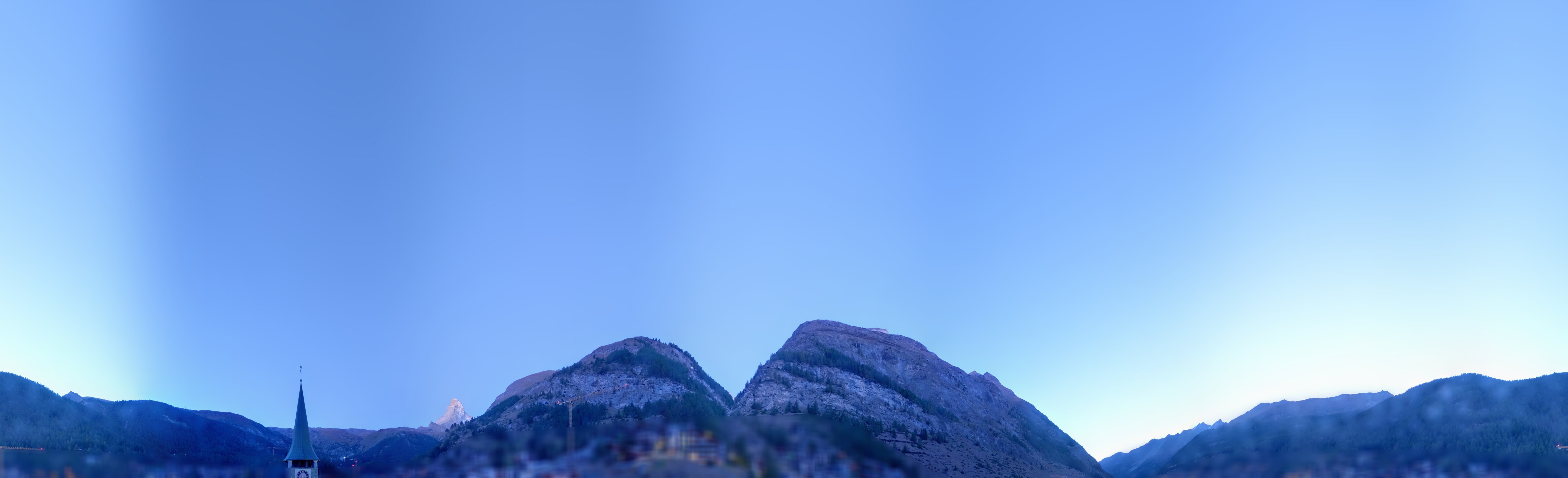 Archiv Foto Webcam Panorama Zermatterhof