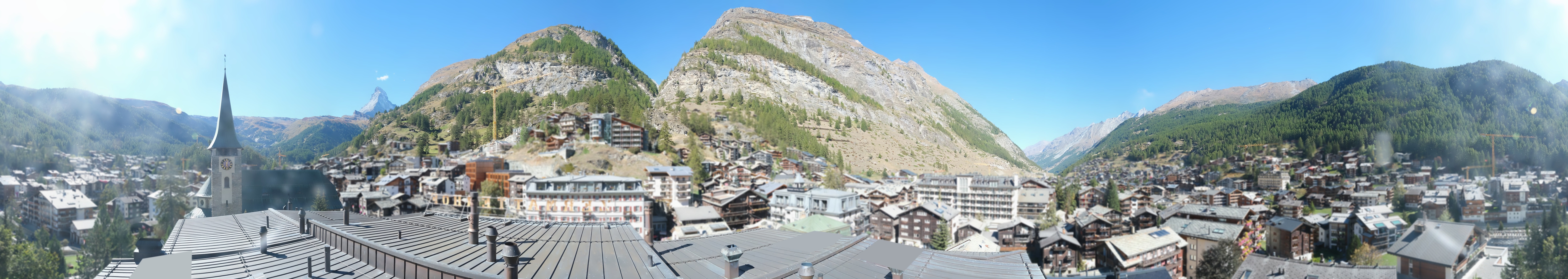 Archiv Foto Webcam Panorama Zermatterhof