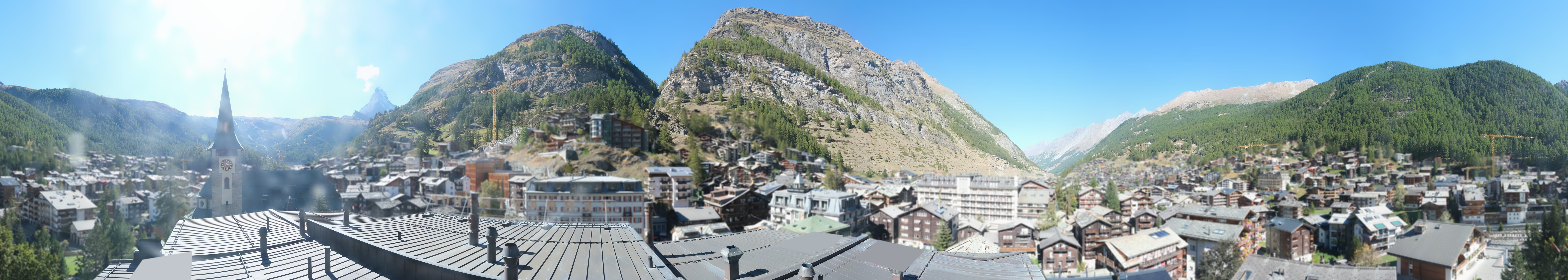 Archiv Foto Webcam Panorama Zermatterhof