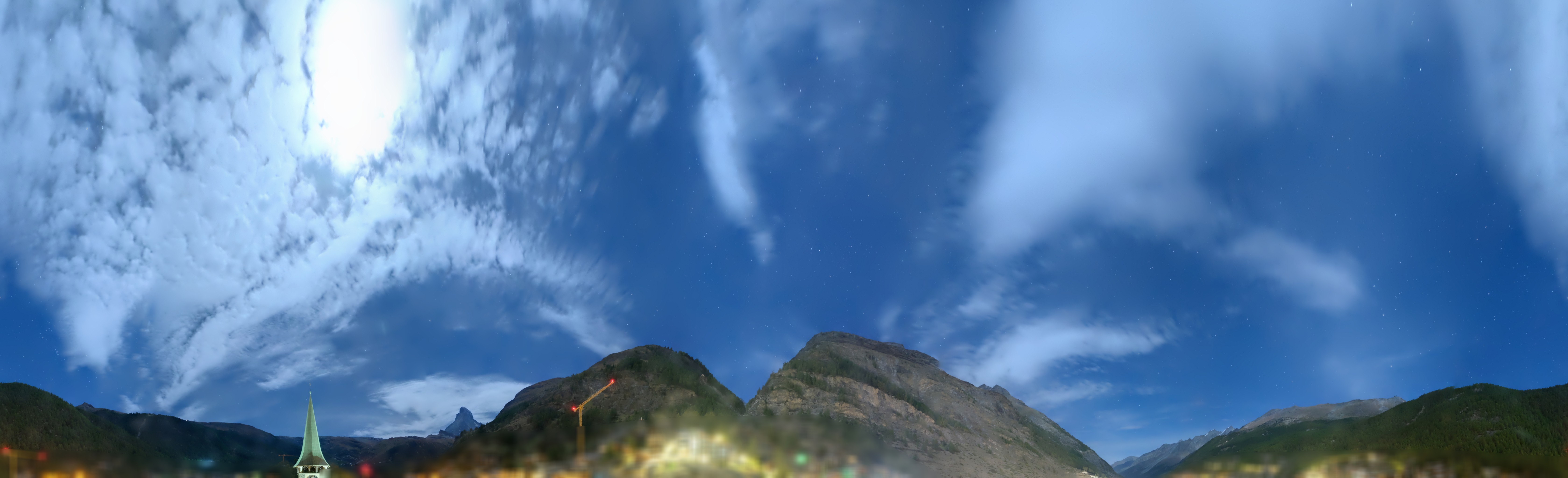 Archiv Foto Webcam Panorama Zermatterhof