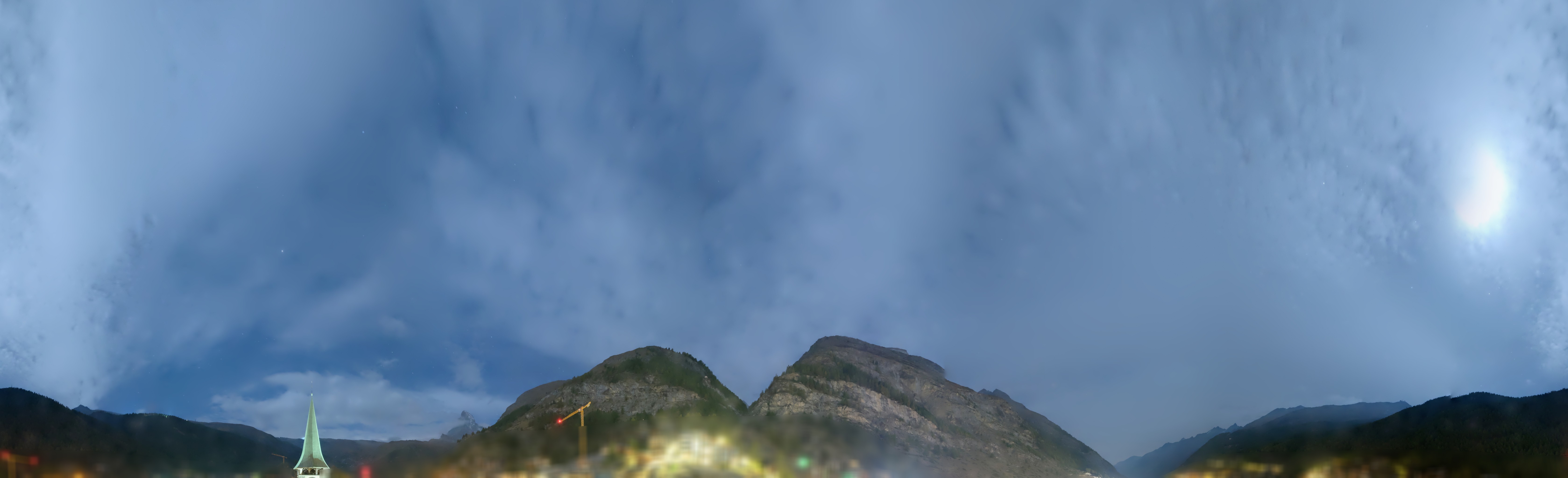 Archiv Foto Webcam Panorama Zermatterhof