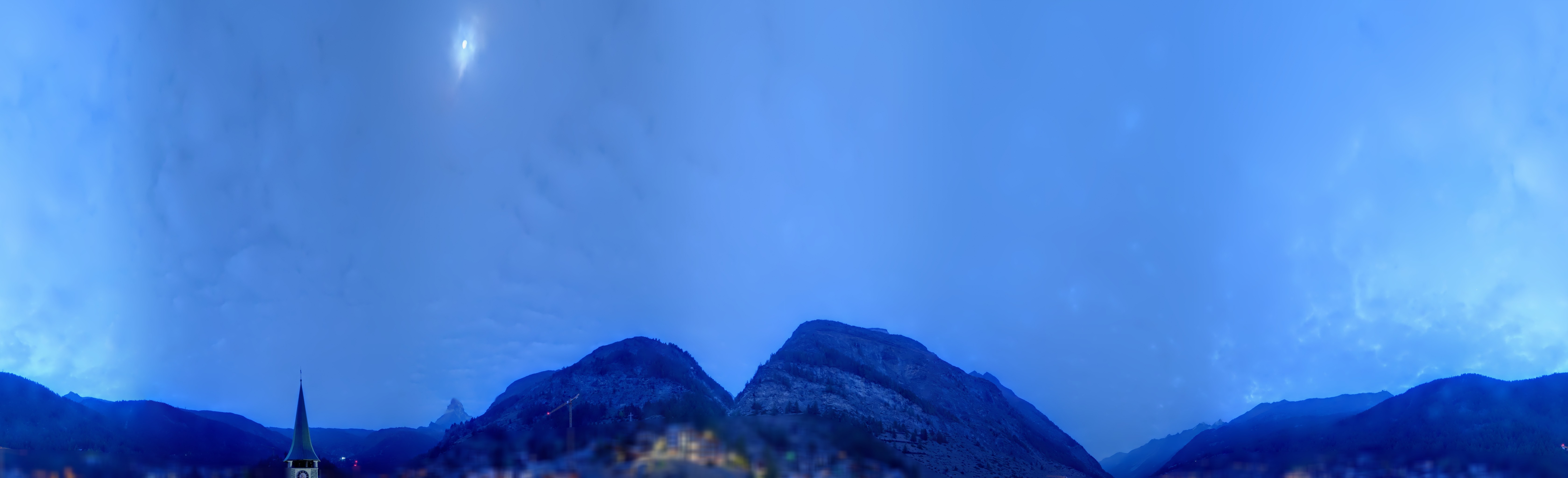 Archiv Foto Webcam Panorama Zermatterhof