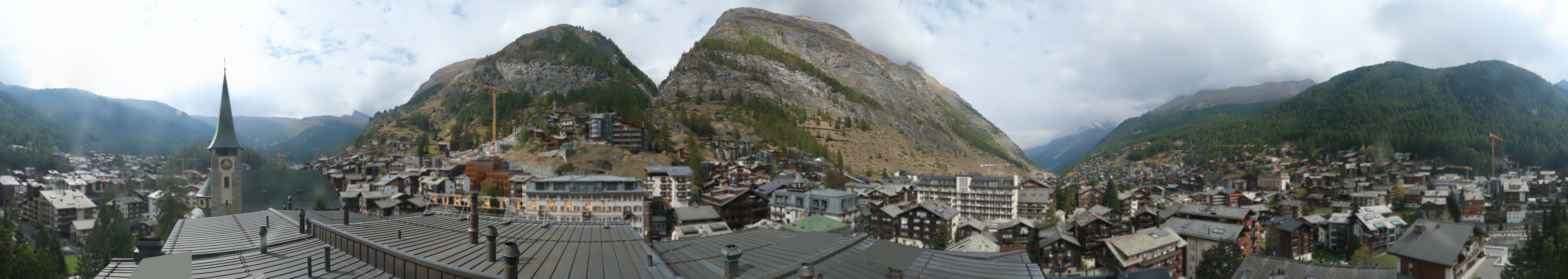 Archiv Foto Webcam Panorama Zermatterhof
