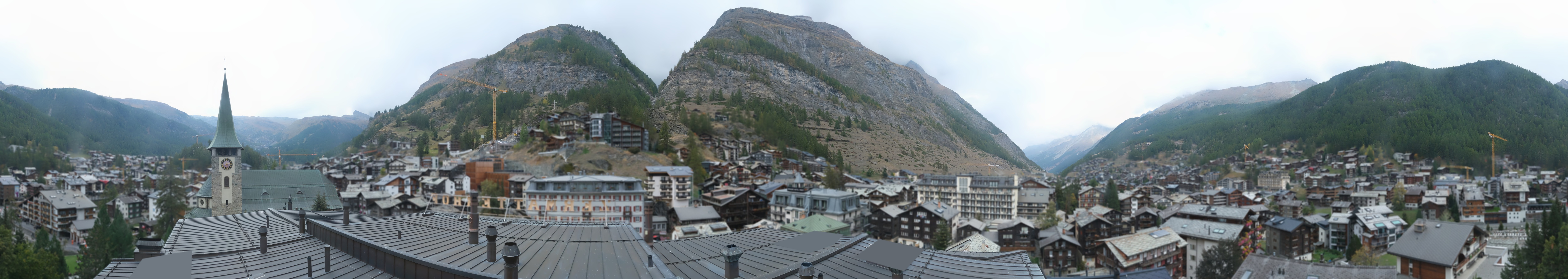 Archiv Foto Webcam Panorama Zermatterhof