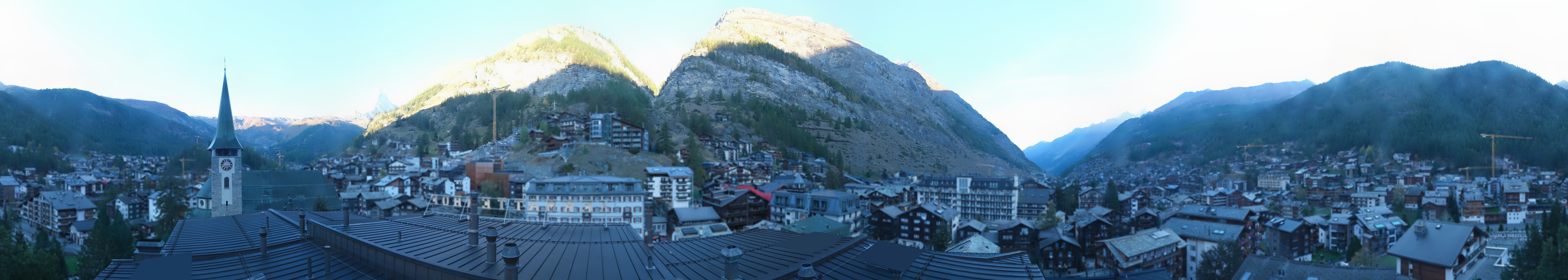 Archiv Foto Webcam Panorama Zermatterhof
