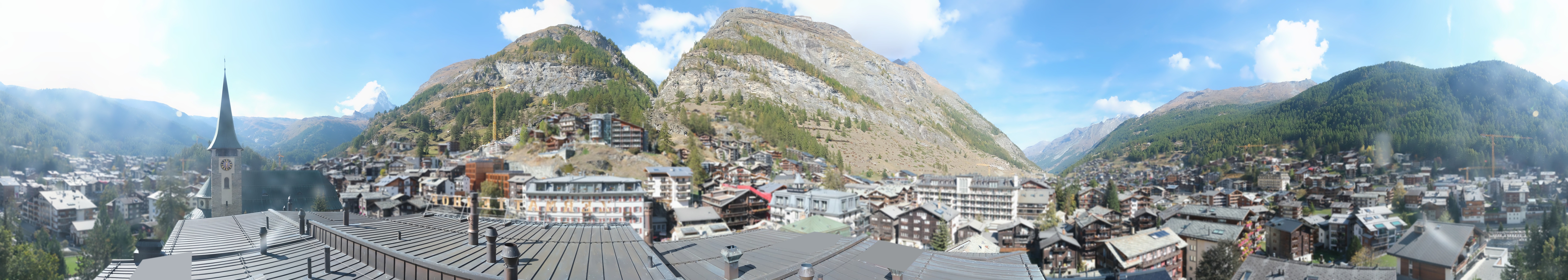 Archiv Foto Webcam Panorama Zermatterhof