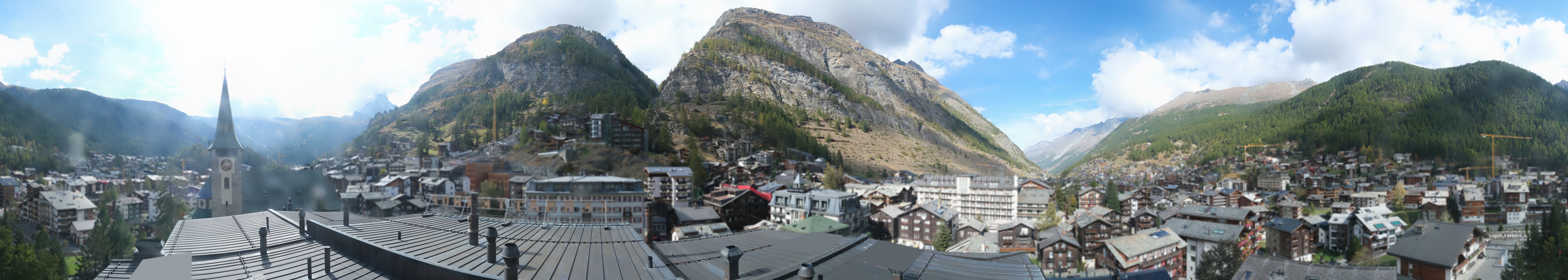 Archiv Foto Webcam Panorama Zermatterhof