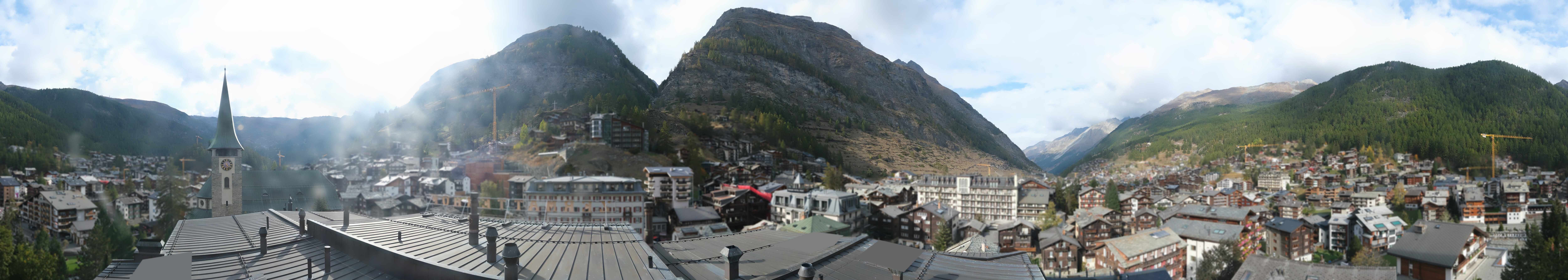 Archiv Foto Webcam Panorama Zermatterhof