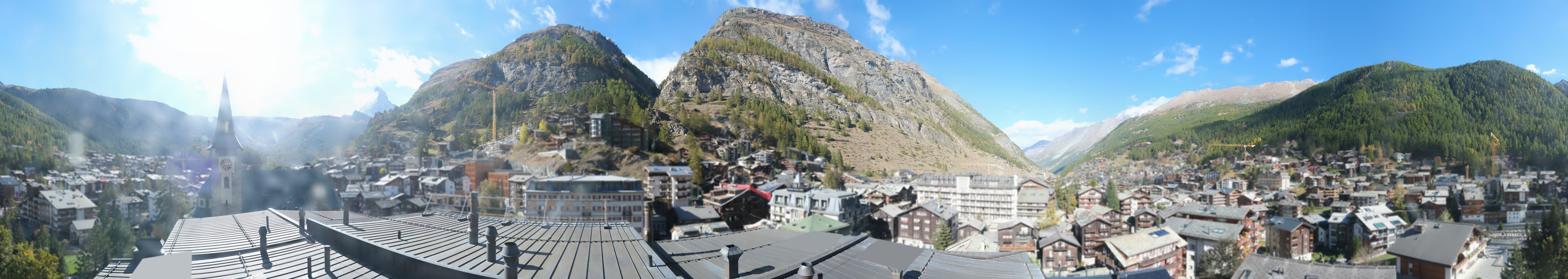 Archiv Foto Webcam Panorama Zermatterhof