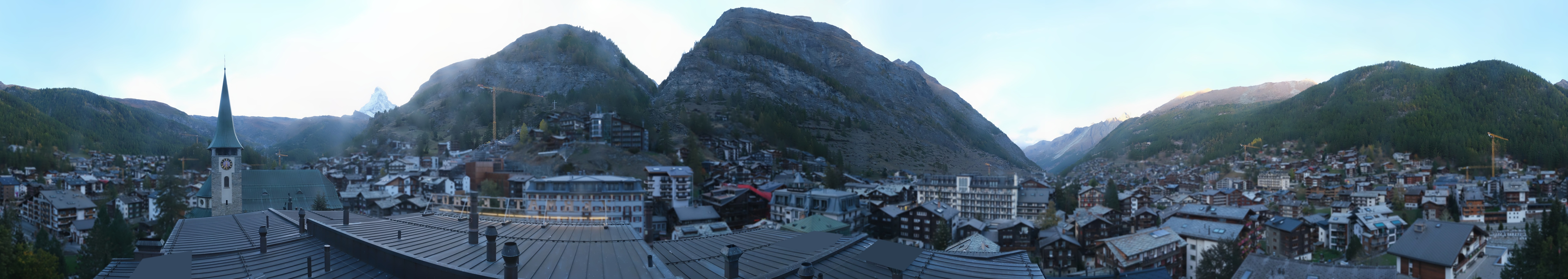 Archiv Foto Webcam Panorama Zermatterhof