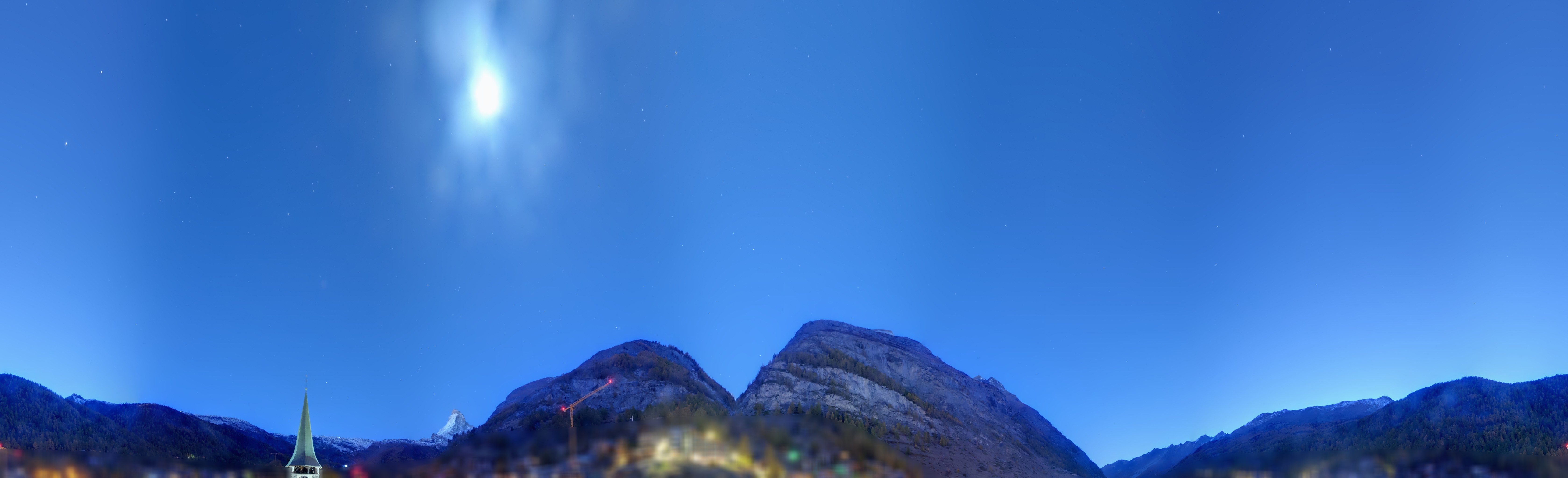 Archiv Foto Webcam Panorama Zermatterhof
