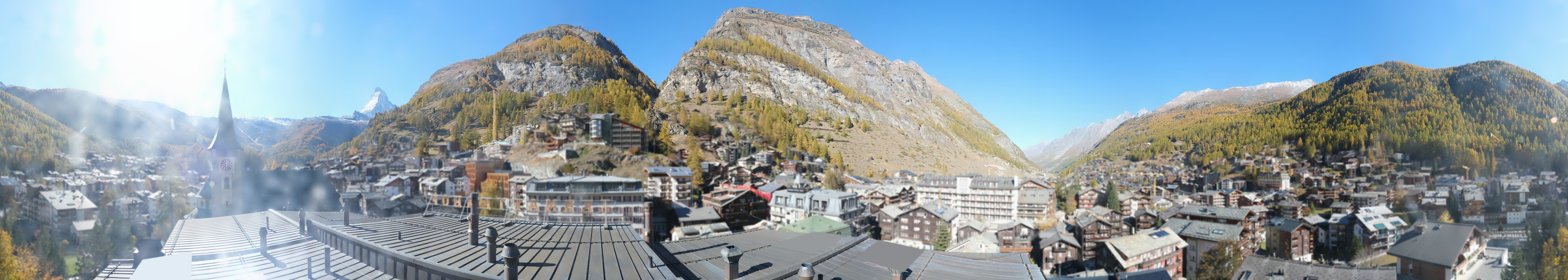 Archiv Foto Webcam Panorama Zermatterhof