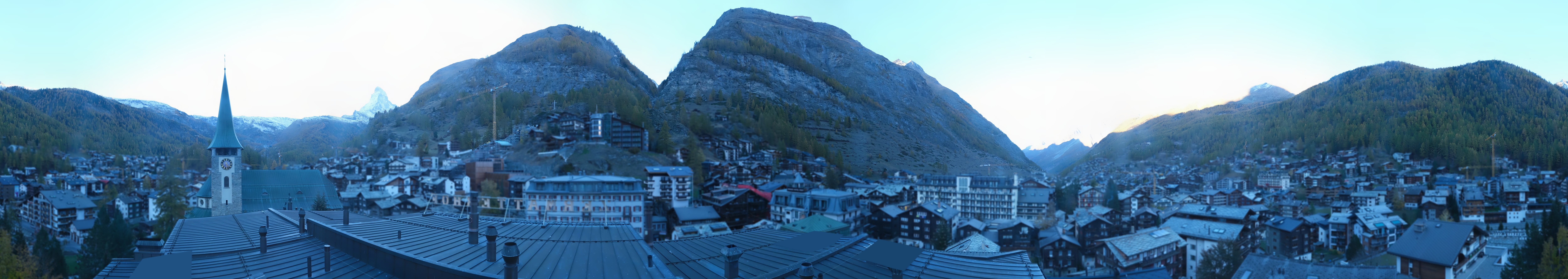 Archiv Foto Webcam Panorama Zermatterhof