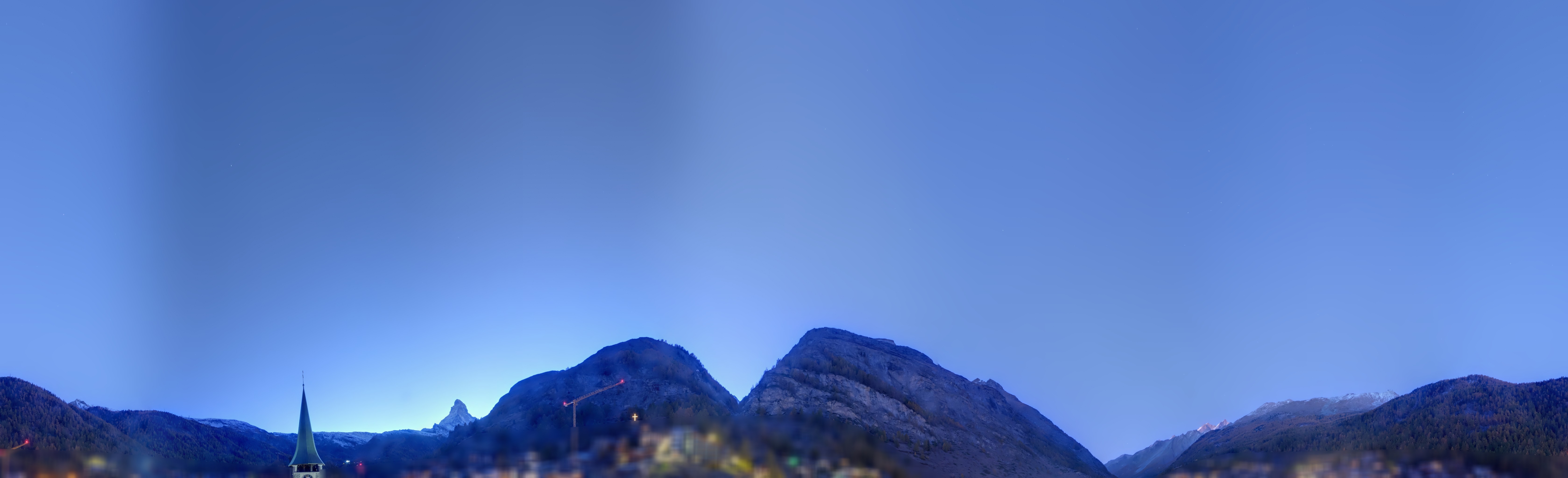 Archiv Foto Webcam Panorama Zermatterhof