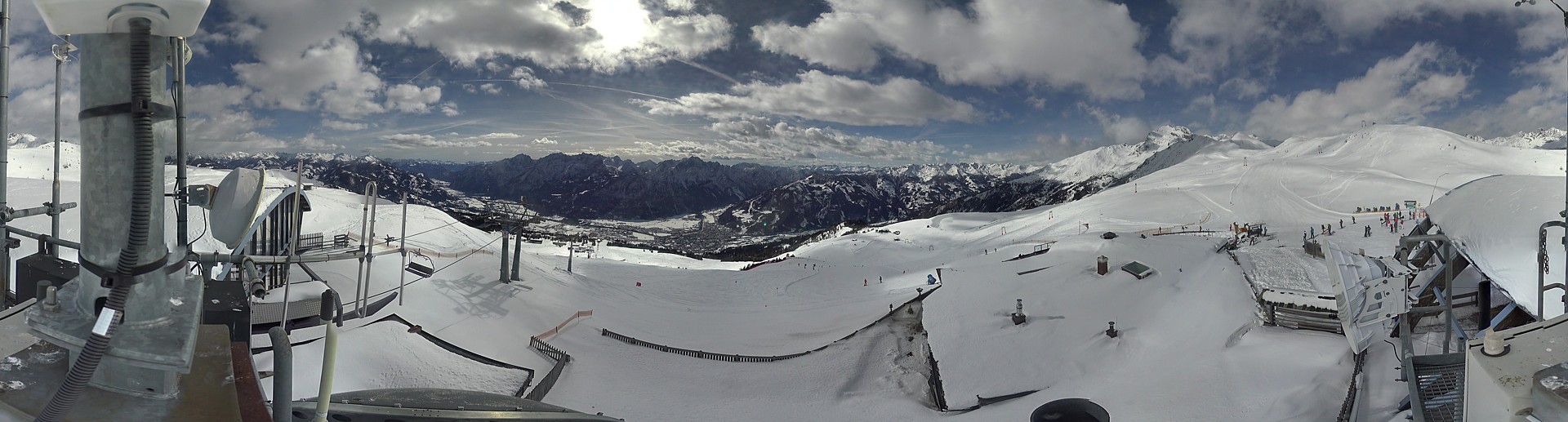 Archiv Foto Webcam Lienz: Panorama Zettersfeld