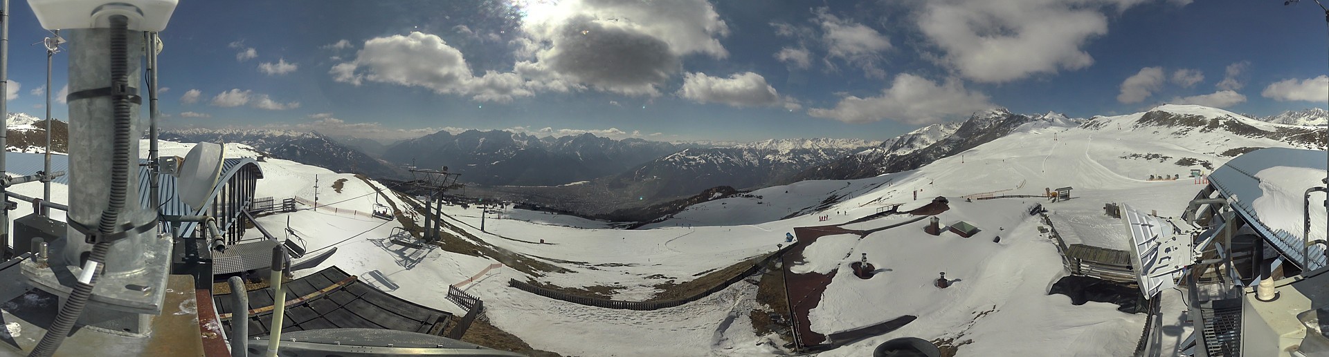 Archiv Foto Webcam Lienz: Panorama Zettersfeld