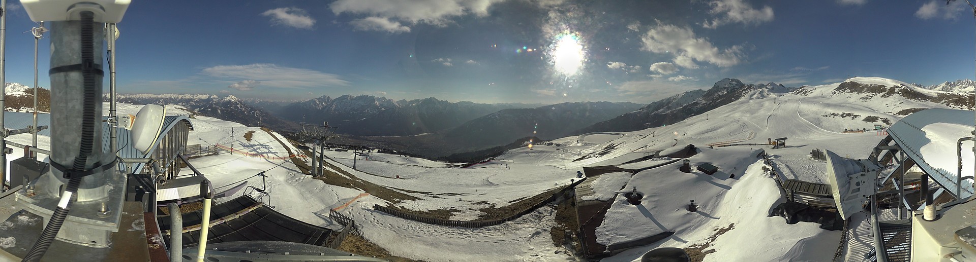 Archiv Foto Webcam Lienz: Panorama Zettersfeld