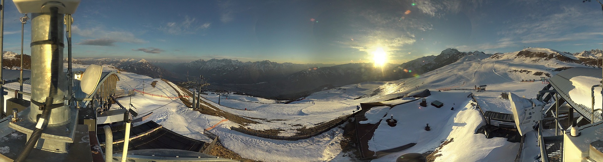 Archiv Foto Webcam Lienz: Panorama Zettersfeld