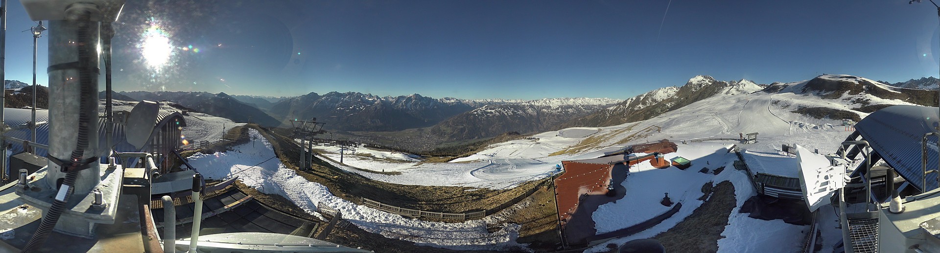 Archiv Foto Webcam Lienz: Panorama Zettersfeld