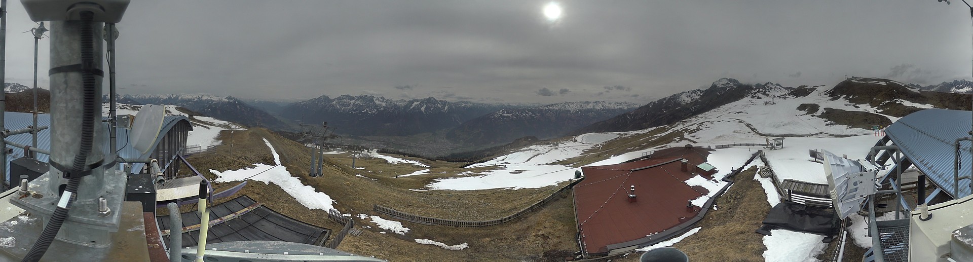 Archiv Foto Webcam Lienz: Panorama Zettersfeld