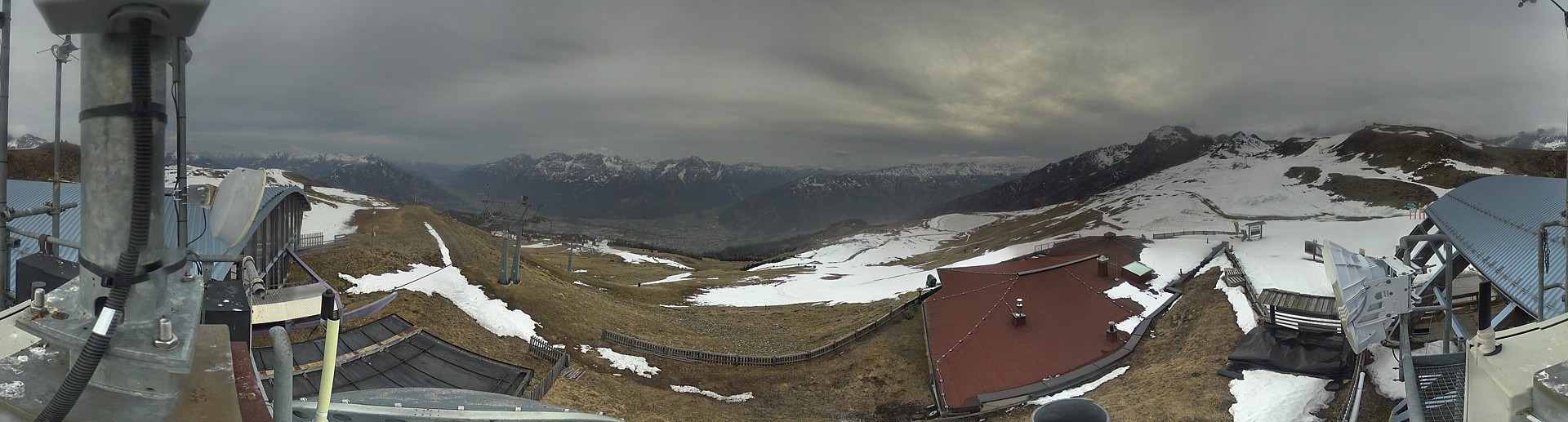 Archiv Foto Webcam Lienz: Panorama Zettersfeld