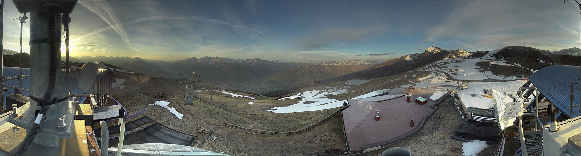 Archiv Foto Webcam Lienz: Panorama Zettersfeld