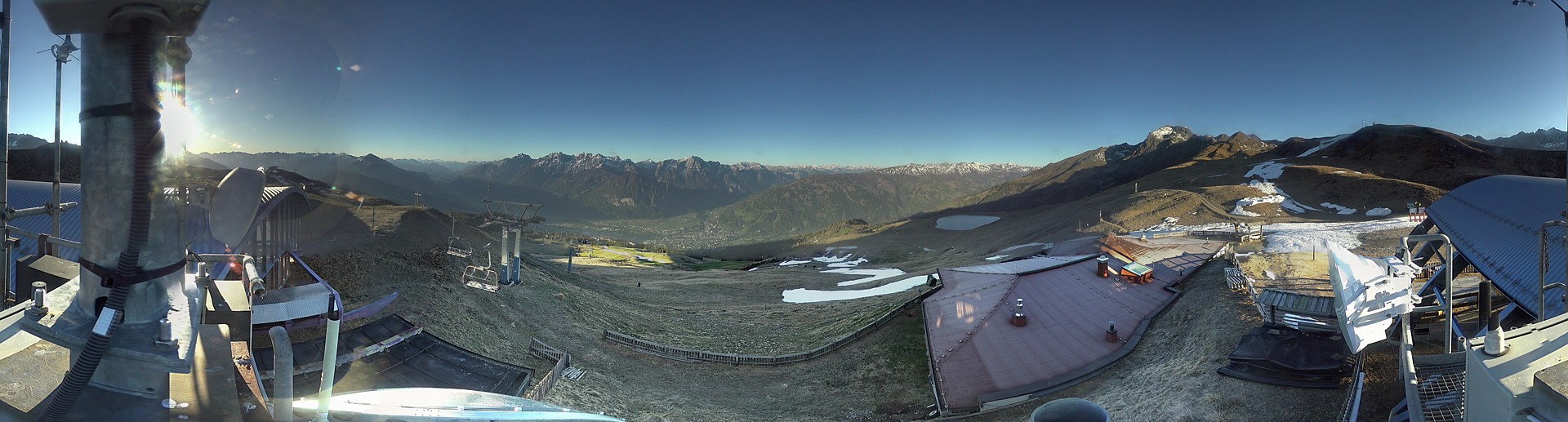 Archiv Foto Webcam Lienz: Panorama Zettersfeld