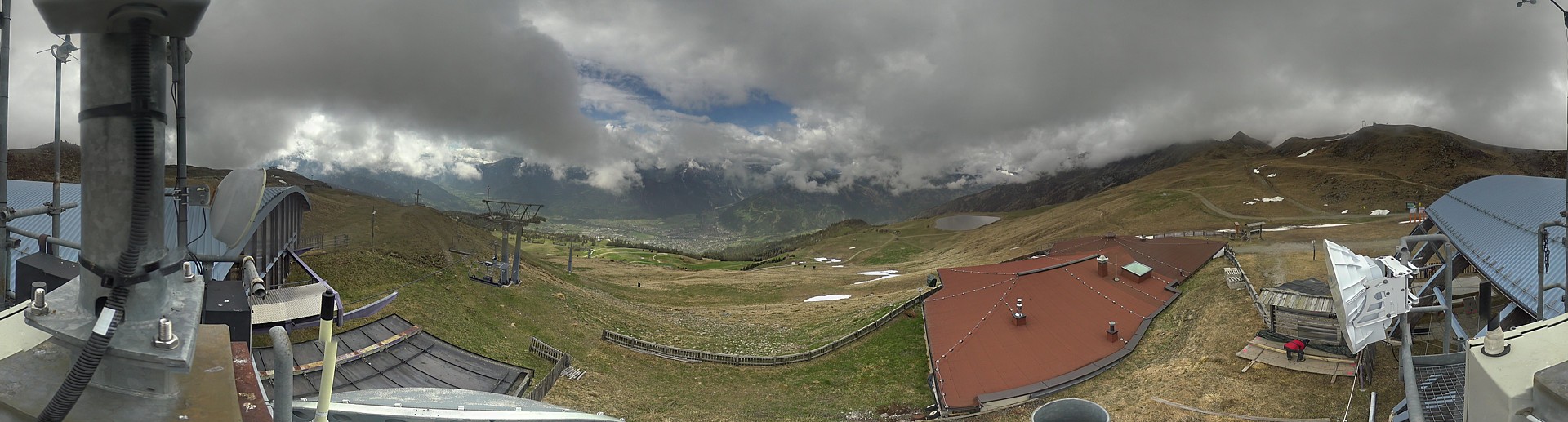 Archiv Foto Webcam Lienz: Panorama Zettersfeld