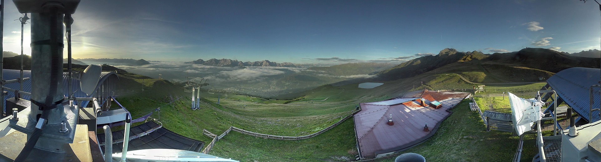 Archiv Foto Webcam Lienz: Panorama Zettersfeld